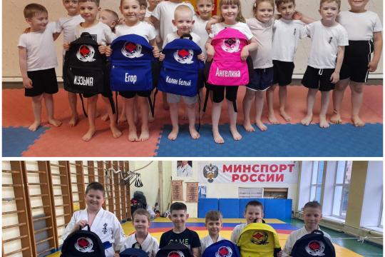 Мы получили долгожданные рюкзаки