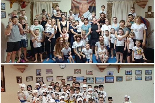 Сегодня в ДС Динамо прошла семейная тренировка групп 